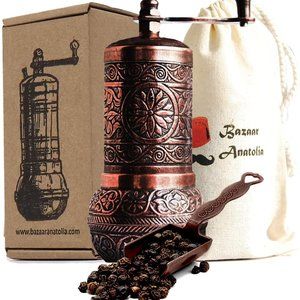 ** SALE ** NEW IN BOX ** Bazaar Anatolia Pepper Grinder, Spice Grinder